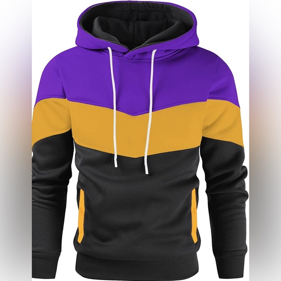 Other - New Mens Hoodie Sweater With Kangaroo Pockets Adjustable Multiple Sizes